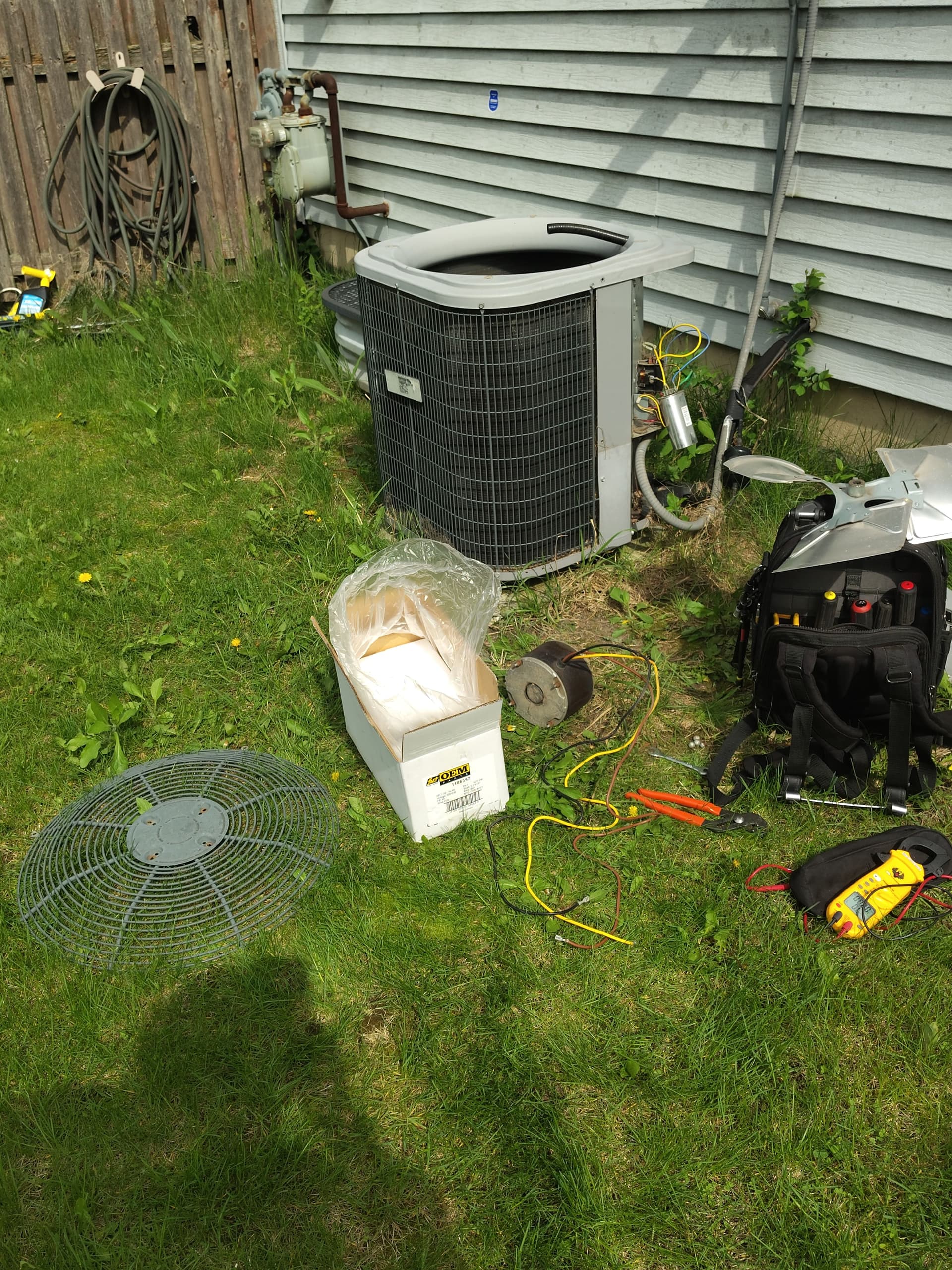 Gallery photos for Spring A/C Tune-Up Special Plus Condenser Motor Replacement: Image #1
