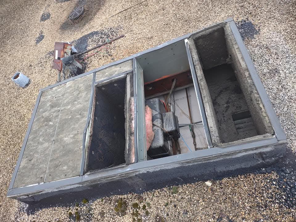 Gallery photos for Rooftop HVAC Unit Replacement Done Right: Image #1