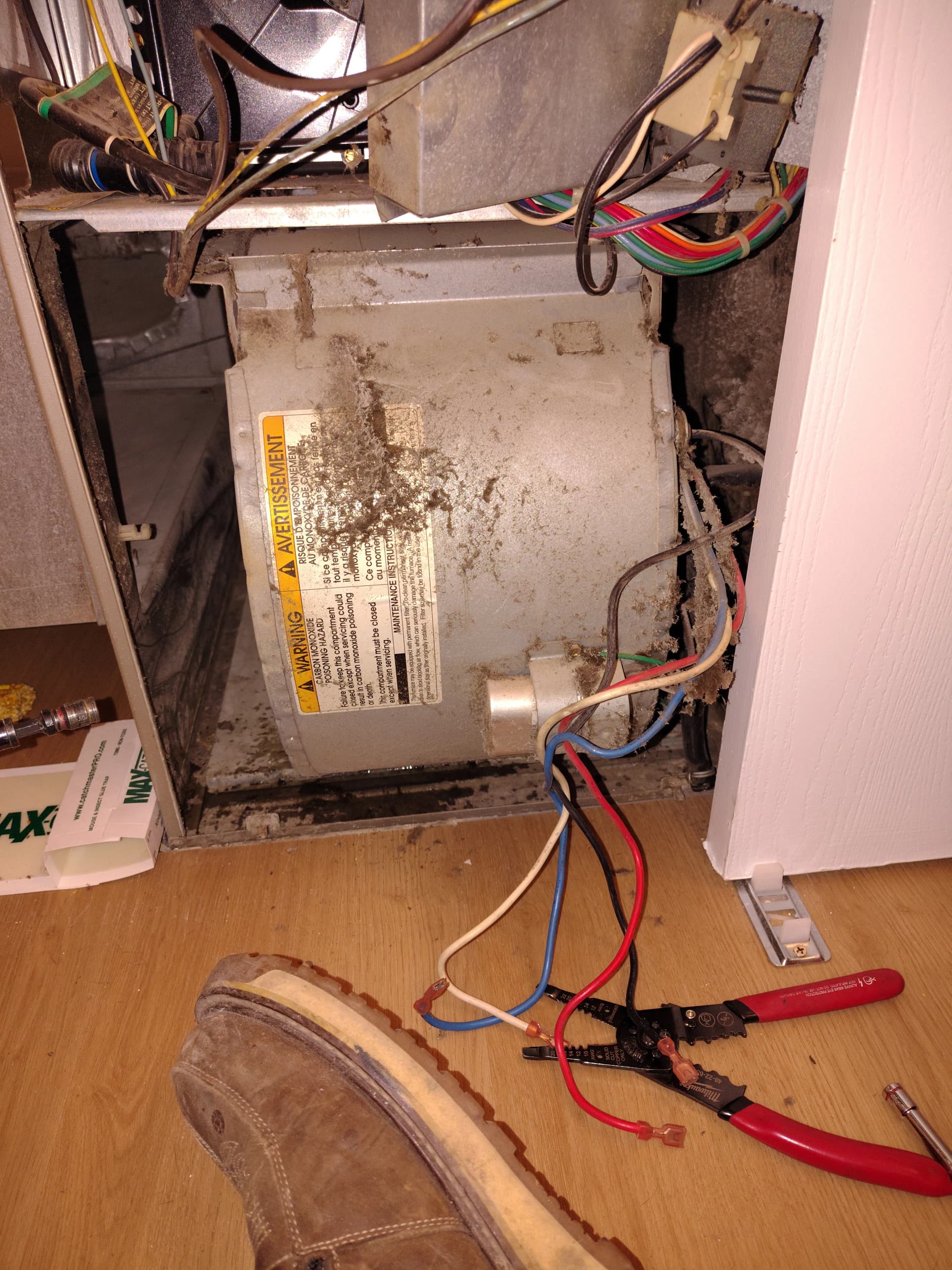 Gallery photos for What Remodel Dust Does to Your Furnace Blower: Image #2