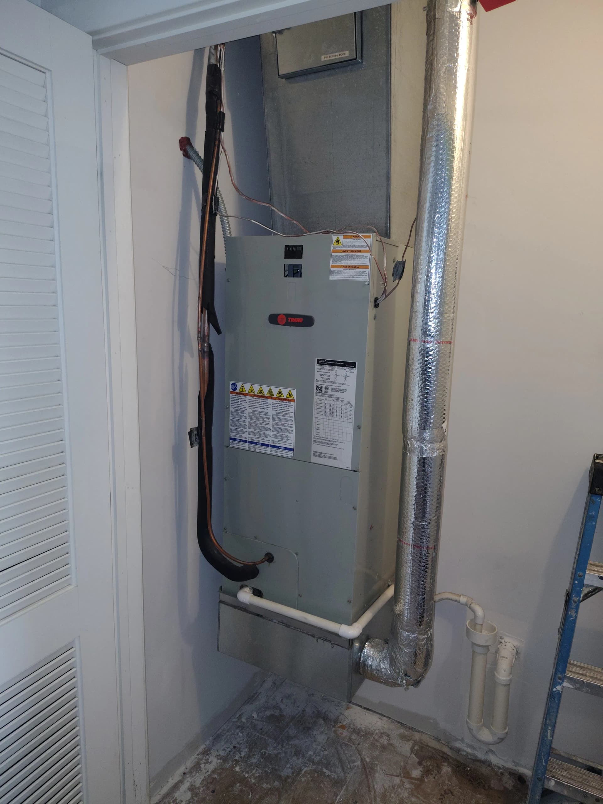 Gallery photos for Furnace Removed and Reinstalled Clean During Wall Repair: Image #1